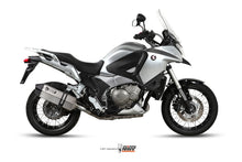 MIVV Slip-on, Speed Edge Stainless Steel, Standard Exhaust For Honda Crosstourer 2012-2020