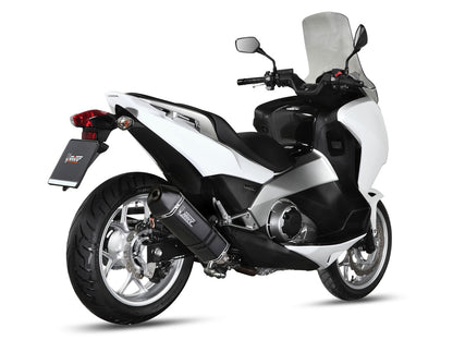 MIVV Slip-on, Speed Edge Black, Standard Exhaust For Honda Integra 700 12-13, Integra 750 14-15, NC 700 S / X 12-14, NC 750 S / X 14-15