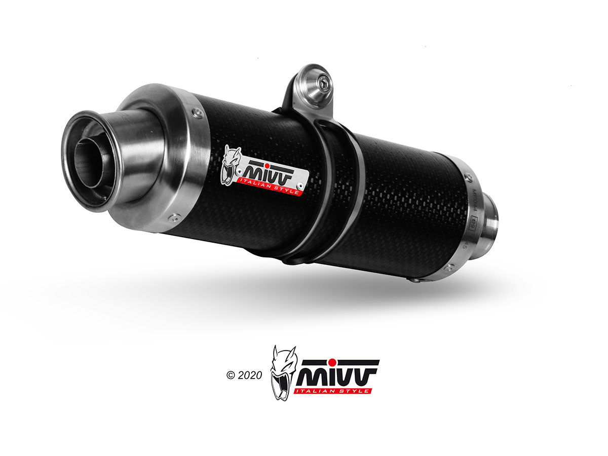 MIVV Slip-On, GP Carbon, Standard Exhaust For Honda CB 500 F / X 13-15, CBR 500 R 13-15