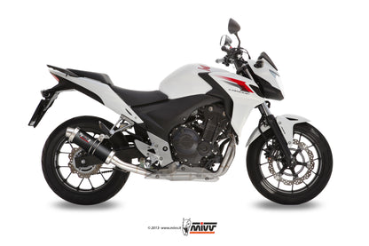 MIVV Slip-On, GP Carbon, Standard Exhaust For Honda CB 500 F / X 13-15, CBR 500 R 13-15