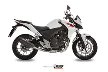 MIVV Slip-On, Suono Black, Standard Exhaust For Honda CB 500 F / X 13-15, CBR 500 R 13-15