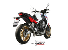 MIVV Full System 4x2x1, MK3 Carbon, Standard Exhaust For Honda CB 650 F 2014-2018