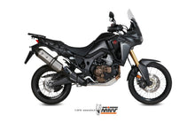 MIVV Slip-on, Speed Edge Stainless Steel, Standard Exhaust For Honda CRF 1000 L Africa Twin 2016-2019
