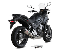 MIVV Slip-On, Oval TItan, Standard Exhaust For Honda CB 500 X 2016-2016