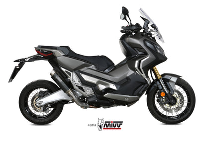 MIVV Slip-on, GPpro Black, Standard Exhaust For Honda X-ADV 750 2017-2021