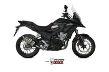MIVV Slip-On, Suono Stainless Steel, Standard Exhaust For Honda CB 500 X 2017-2021