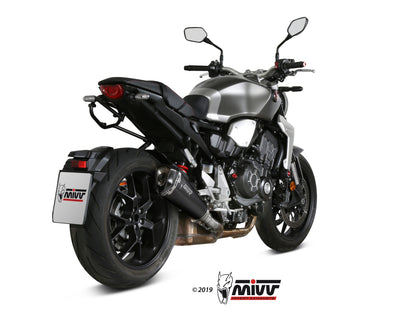 MIVV Slip-on, Delta Race Black, Standard Exhaust For CB 1000 R 2018-2021