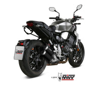 MIVV 2 Slip-on, MK3 Black, Standard Exhaust For Honda CB 1000 R 2018-2022