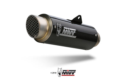 MIVV Full System 4x2x1, GPpro Carbon, Standard Exhaust For Honda CB 650 R 19-21, CBR 650 R 19-21