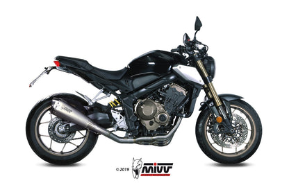 MIVV Full System 4x2x1, Delta Race Stainless Steel, Standard Exhaust For Honda CB 650 R 19-21, CBR 650 R 19-21