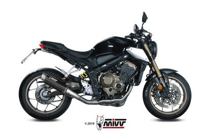 MIVV Full System 4x2x1, GPpro Black, Standard Exhaust For Honda CB 650 R 19-21, CBR 650 R 19-21