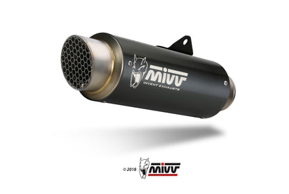 MIVV Full System 4x2x1, GPpro Black, Standard Exhaust For Honda CB 650 R 19-21, CBR 650 R 19-21