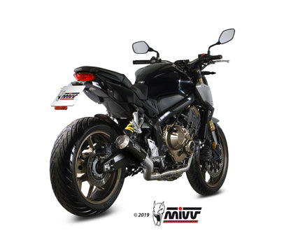 MIVV Full System 4x2x1, MK3 Carbon, Standard Exhaust For Honda CB 650 R 19-21, CBR 650 R 19-21