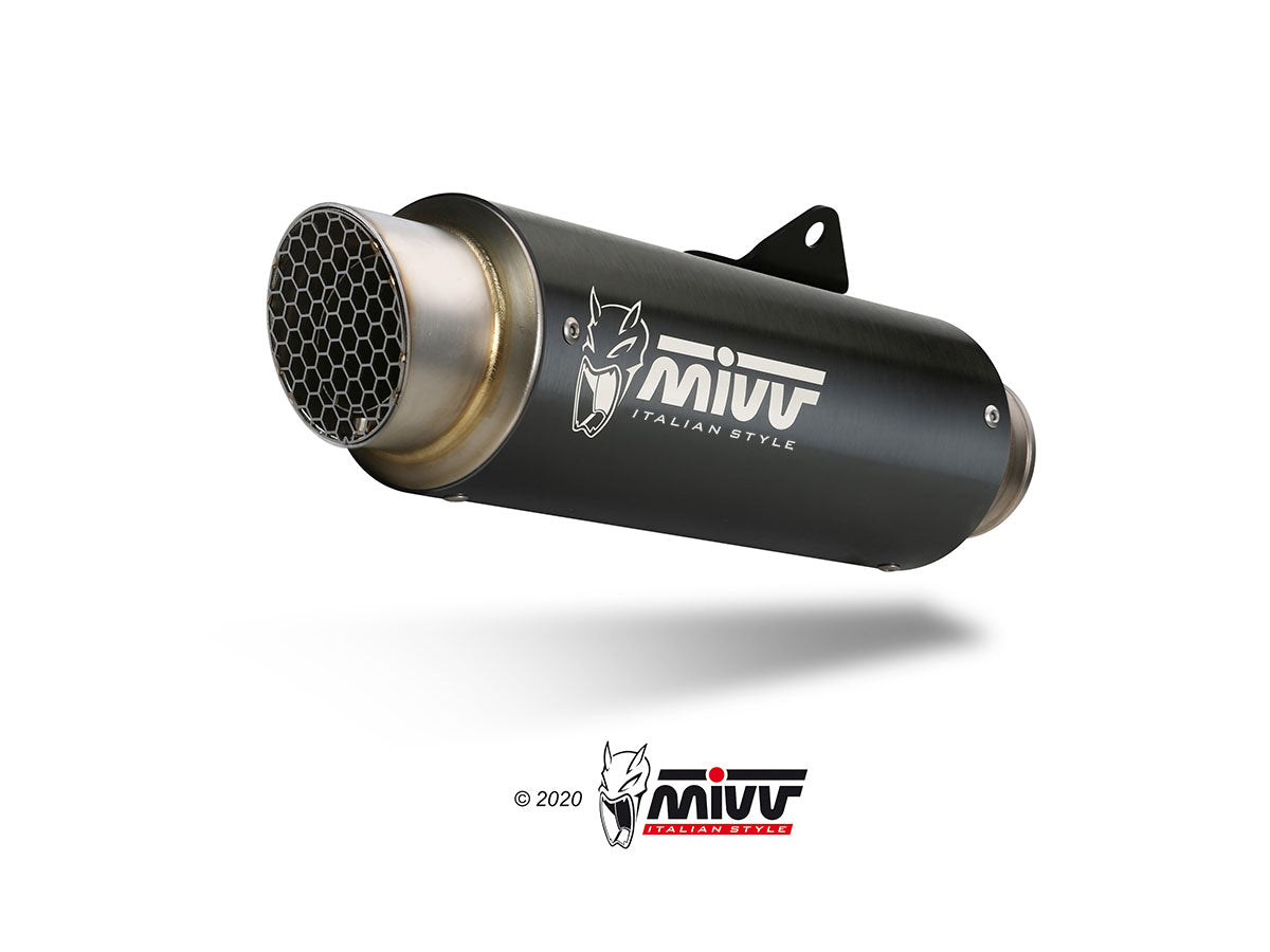 MIVV Full System 1x1, GPpro Black, Standard Exhaust For Honda CB 125 R 2018-2020
