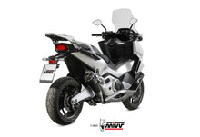 MIVV Slip-on, Delta Race Black, Standard Exhaust For Honda Forza 750 2021-2022