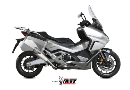 MIVV Slip-on, Speed Edge Black, Standard Exhaust For KTM 1290 Super Adventure / R / S / T 2021-2024