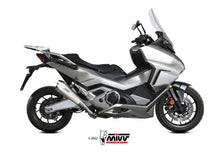 MIVV Slip-on, Delta Race Stainless Steel, Standard Exhaust For Honda Forza 750 2021-2022