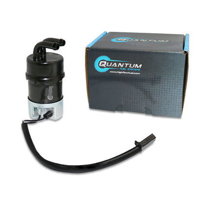 Quantum Fuel Systems OEM Replacement Frame-Mounted Electric Fuel Pump w/ Fuel Filter for the Honda XRV650 '88-89
