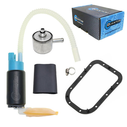Quantum Fuel Systems OEM Replacement In-Tank EFI Fuel Pump w/ Tank Seal, Fuel Filter, Strainer for the Harley Davidson Fat Boy '05-06, Softtail Deluxe '05-07 & etc.