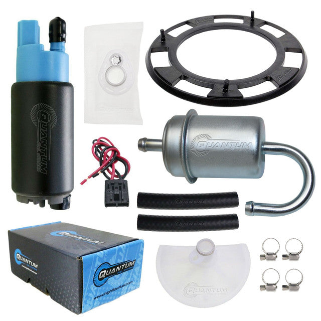 Quantum Fuel Systems OEM Replacement In-Tank EFI Fuel Pump w/ Tank Seal, Fuel Filter, Strainer for the Honda RC51 SP1 (VTR1000 SP1) / RC51 SP2 (VTR1000 SP2) '00-06