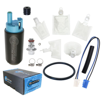 Quantum Fuel Systems OEM Replacement In-Tank EFI Fuel Pump w/ Fuel Pressure Regulator, Tank Seal, Strainer for the Suzuki GSX-R1000 '05-06, GSX-R600 '06-07 & etc.