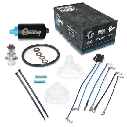Quantum Fuel Systems OEM Replacement In-Tank EFI Fuel Pump w/ Fuel Pressure Regulator, Tank Seal, Strainer for the Honda CB500 '2023, Kawasaki ZX-10R '21-23 & etc.