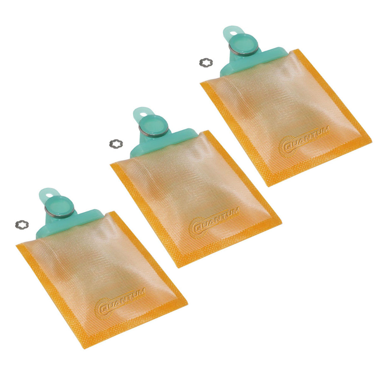 Quantum Fuel Systems Fuel Pump Strainer (Pre-Filter), 3 Qty. for the Harley Davidson Road King '02-07, Road King Classic '00-07 & etc.