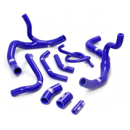 SamcoSport 9 Piece Silicone Coolant Hose Set For Honda CBR1000RR with HRC Radiator Conversion (2008-11)