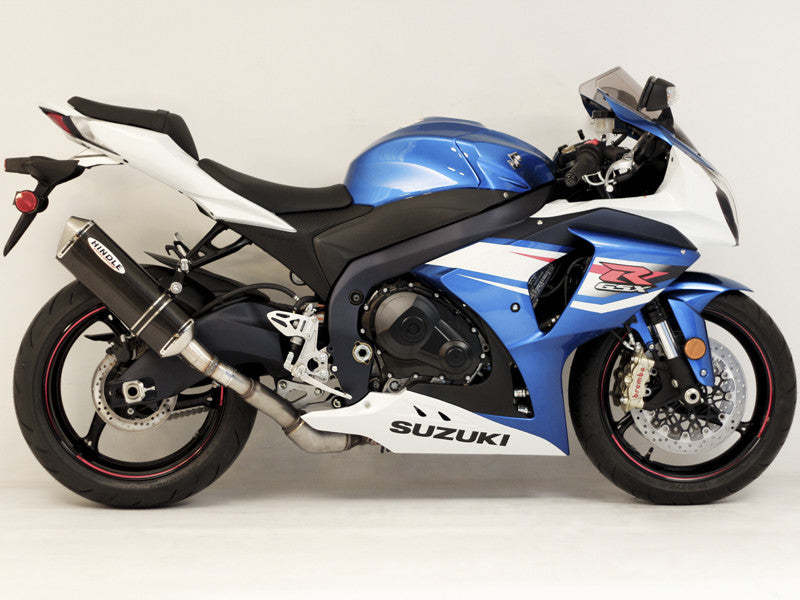 Hindle Suzuki GSXR1000 (09+) with Evolution Polished SS Muffler