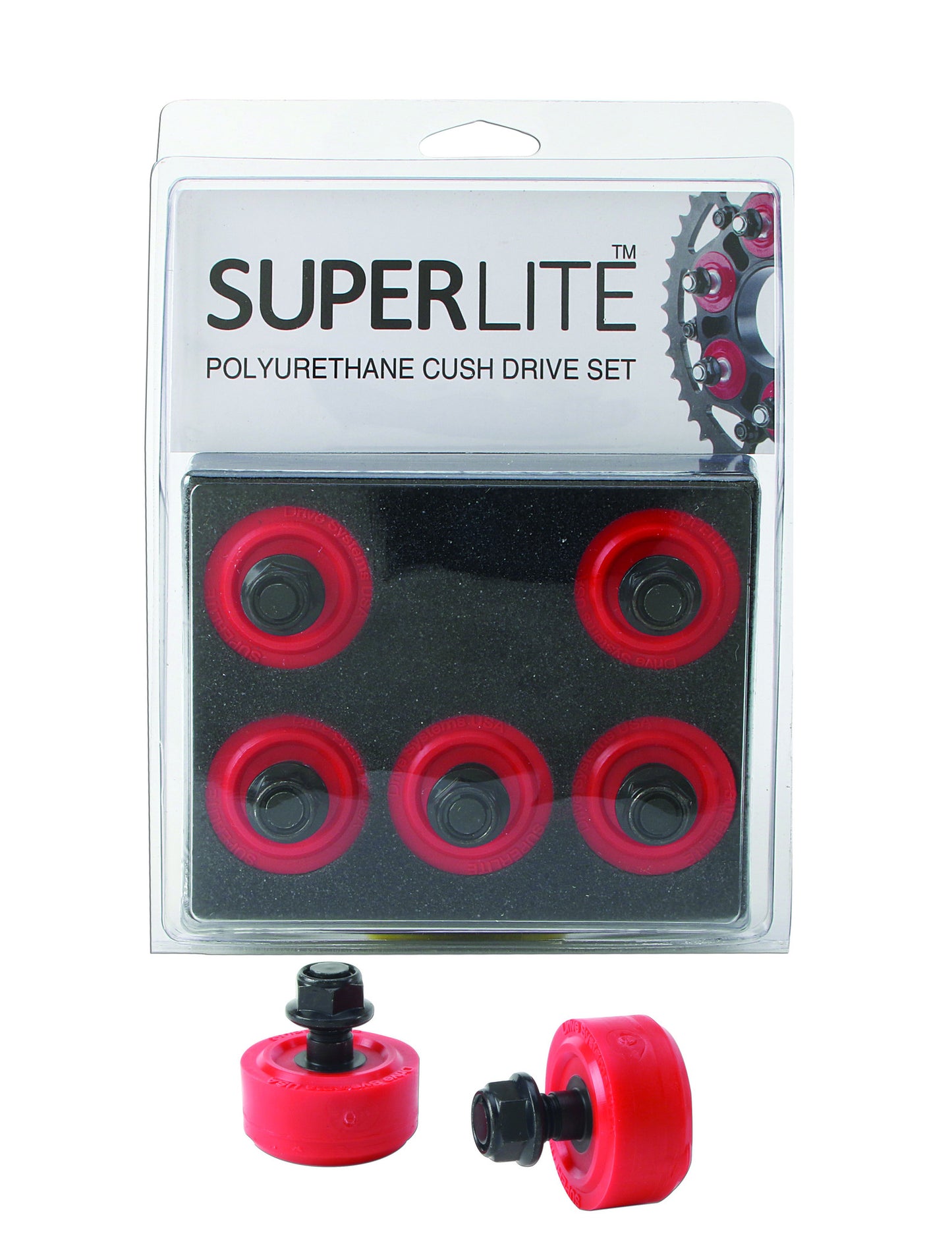 Superlite Titanium Series Five Piece HYPERFLEXX Polyurethane Cush Drive Set