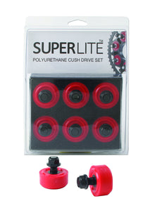 Superlite Titanium Series Six Piece HYPERFLEXX Polyurethane Cush Drive Set for Large Hub Ducati