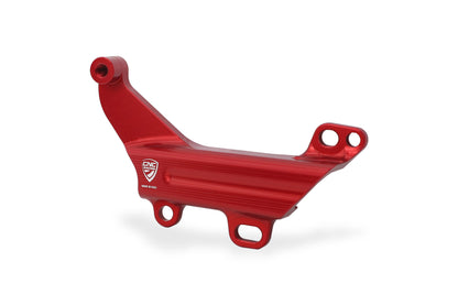 CNC Racing Billet Rear Reservoir Mount And Brake Line Cover for Ducati Panigale V4 /S (18-21)