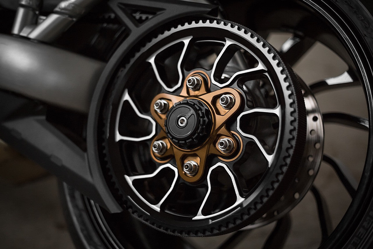 AEM Factory - Billet 'GALLETTONE' Rear Axle Slider for Large Hub Ducati's