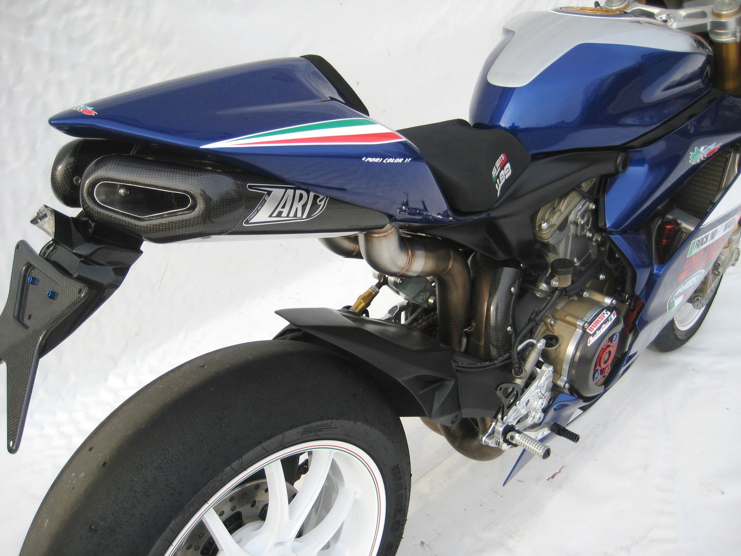 ZARD Full 2-1-2 Solo seat Exhaust for Ducati Panigale 1199/1299/959/899