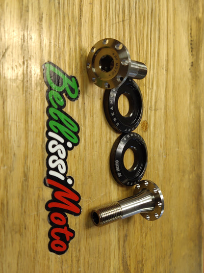 RP Moto Titanium Main Frame Bolts for Ducati Monster 696 / 796 / 1100