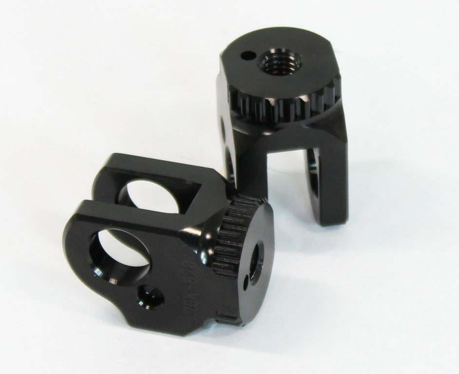 Gilles RGK2 Foldable Rider Footpeg Mount (Turning Joint) for the Triumph Street Triple 675 / R  Daytona 675 / R  and Speed Triple S / R