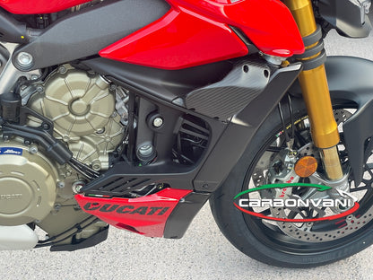 Carbonvani - Ducati Streetfighter V4 / V2 GP Style Carbon Fiber Winglet Kit (2 pieces)
