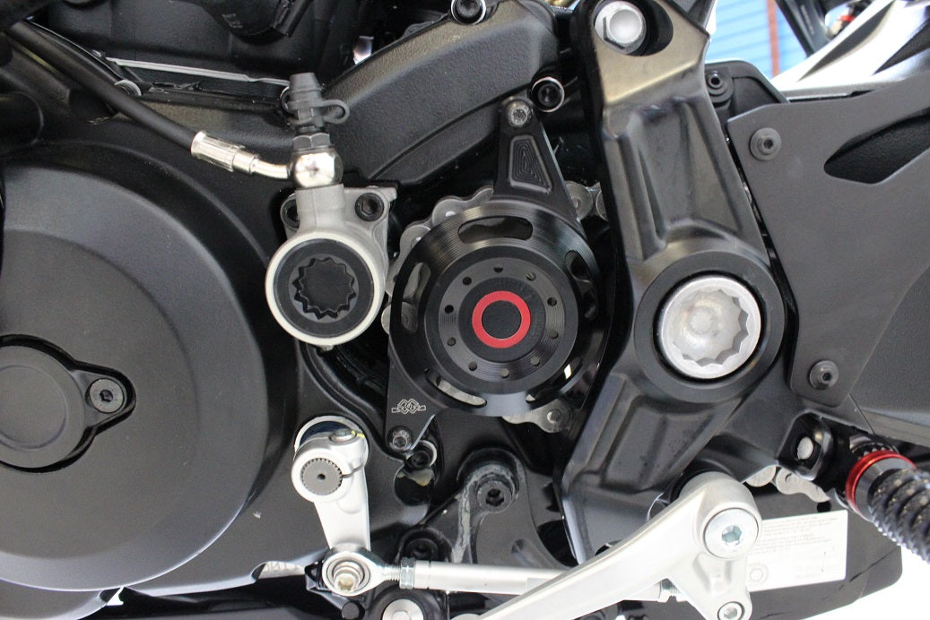 Gilles Sprocket Cover for the Ducati Monster 1200 / S (14-16) and R (16-19)