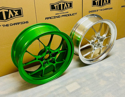 Titax Forged Aluminum Wheels for the Kawasaki H2 / H2R / H2 SX