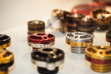 AEM FACTORY - DUCATI BILLET TWO COLOR ENGINE OIL FILLER CAP (M22X1.5)