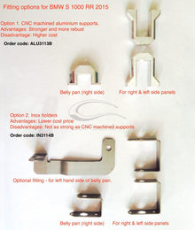 CARBONIN CNC FAIRING BRACKETS FOR FOR BMW S1000RR (2015-16)