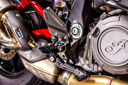 Gilles RCT10GT Rearsets for the Indian FTR 1200 Flat Track Racer