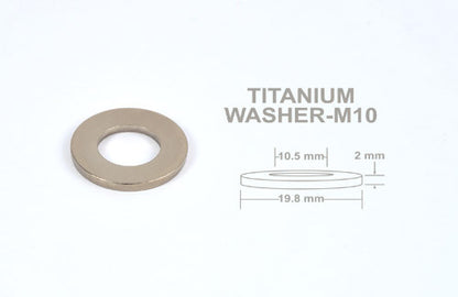 Proti Sprocket Nuts and Ti Washer Bolt Kit for the Yamaha YZF R6 (2016)