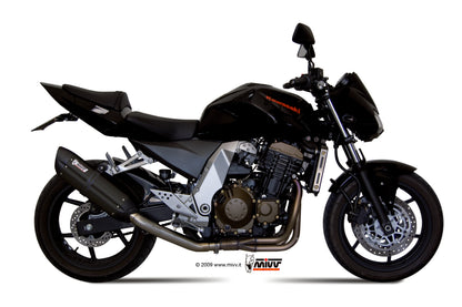 MIVV Slip-on, Suono Black, Standard Exhaust For Kawasaki Z750 2004-2006