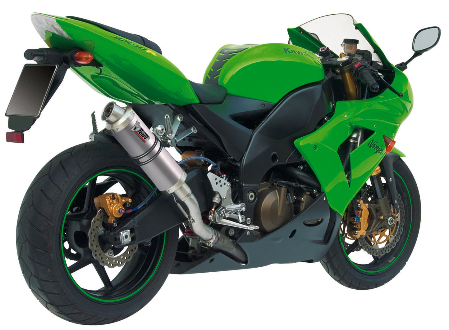 MIVV Slip-on, GP Titan, Standard Exhaust For Kawasaki ZX-10 R 2004-2005