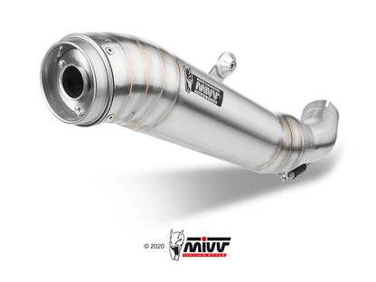 MIVV Slip-on, Ghibli Stainless Steel, Standard Exhaust For Kawasaki Z750 2007-2014