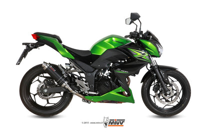 MIVV Slip-on, GP Carbon, Standard Exhaust For Kawasaki Ninja 300 13-16, Z300 15-16