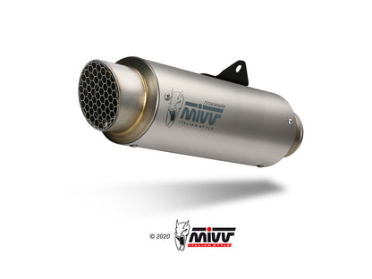 MIVV Slip-on, GPpro Titan, Standard Exhaust For Kawasaki ZX-10 R / RR 2016-2022