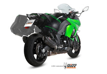 MIVV 2 Slip-on, Suono Black, Standard Exhaust For Kawasaki Z1000 SX / Ninja 1000 SX 2014-2019