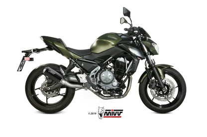 MIVV Full System 2x1, MK3 Carbon, Standard Exhaust For Kawasaki Ninja 650 / Z650 2017-2022